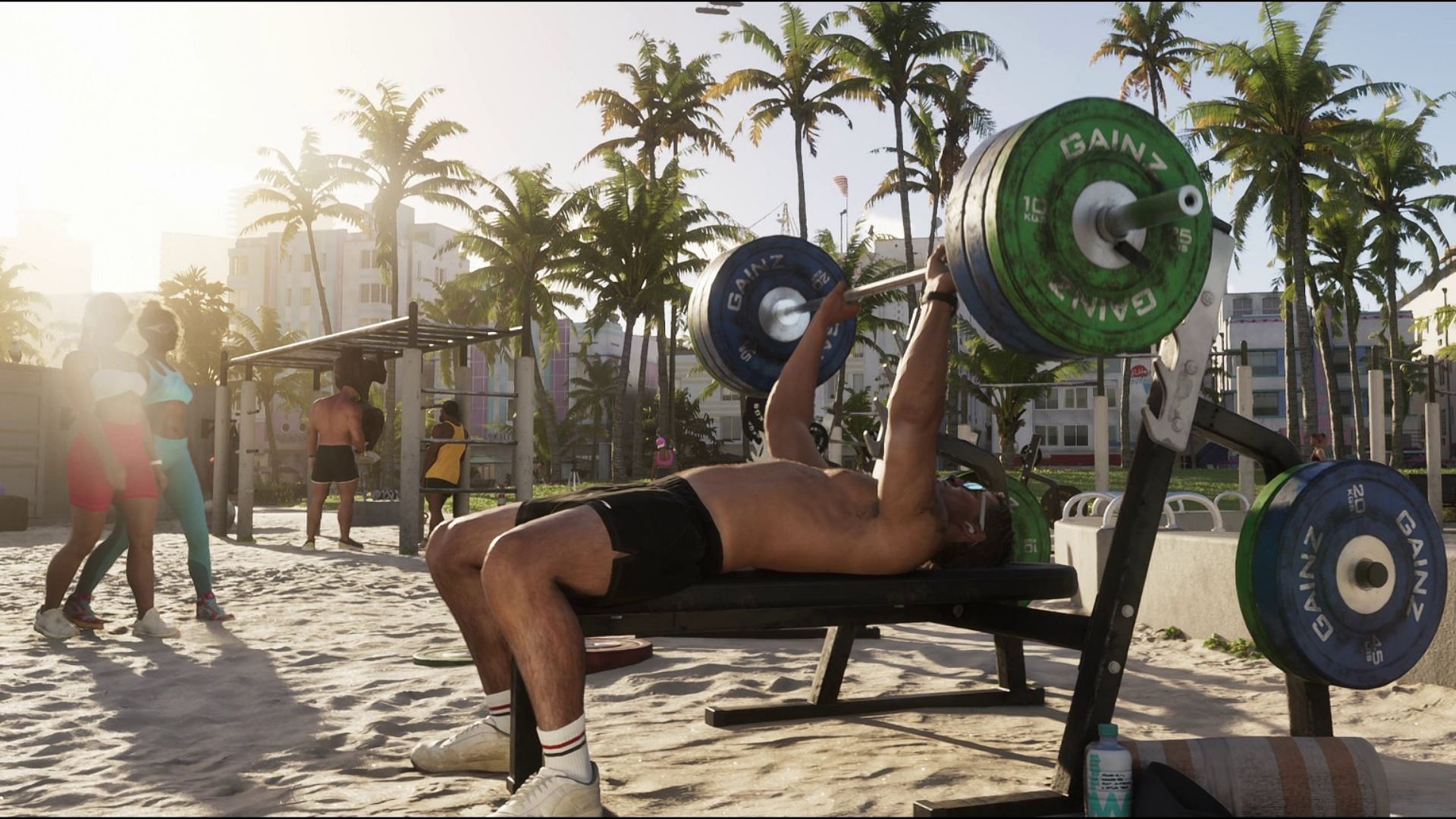 Fans have been asking for functional gyms to return for a long time (Image via Rockstar Games)